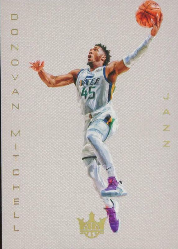 Donovan Mitchell 2019 Court Kings #2 Blank Slate /(SSP) RAW