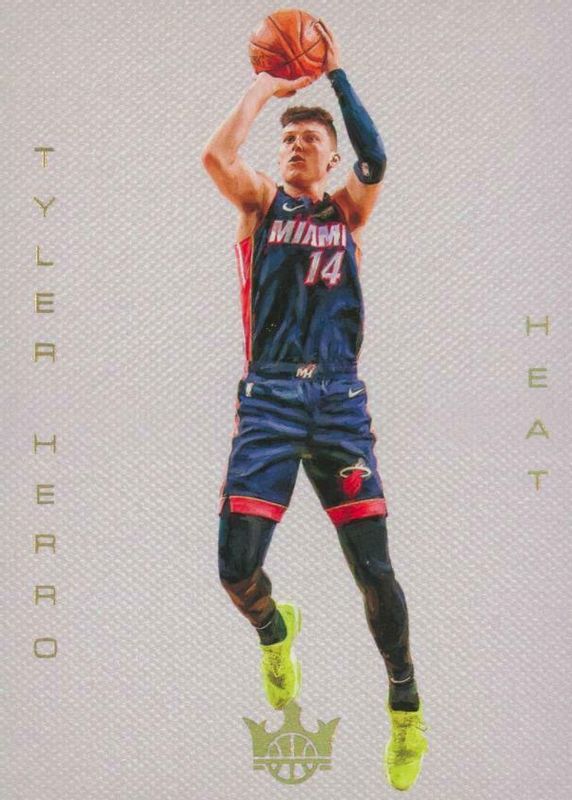 Tyler Herro 2019 Court Kings #33 Blank Slate /(SSP) Rookie RAW