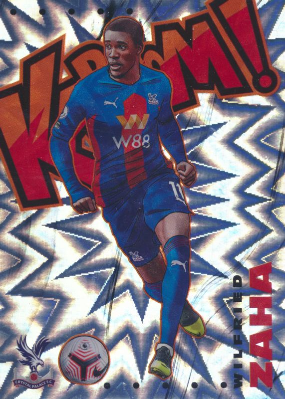 Wilfried Zaha 2020 Prizm Premier League #7 Kaboom!