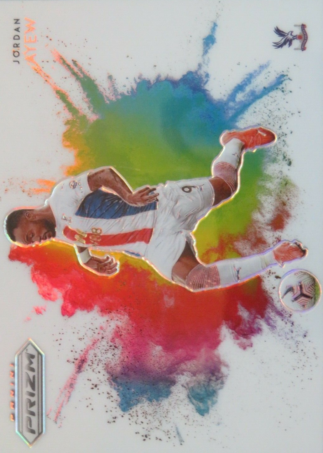 Jordan Ayew 2020 Prizm Premier League #11 Color Blast /(SSP