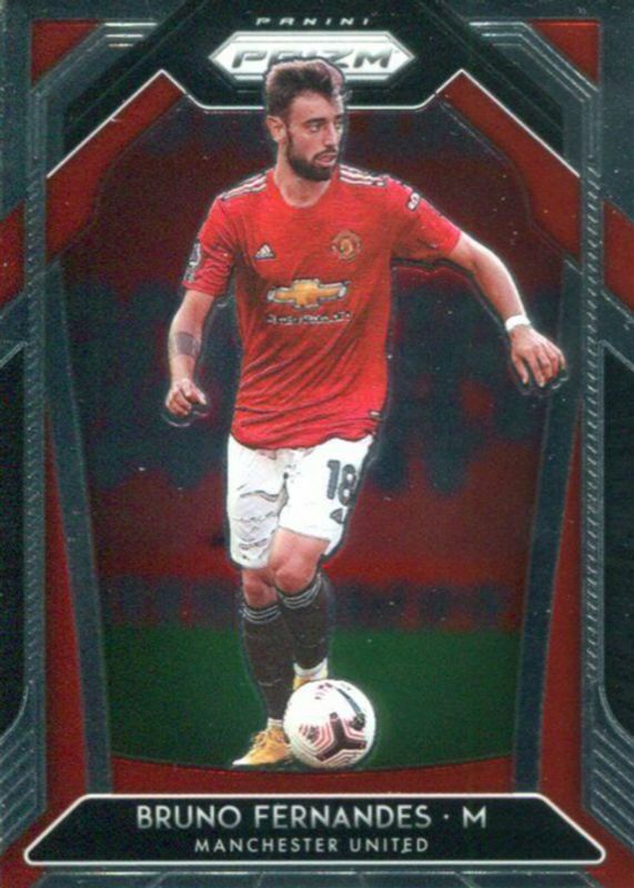 Bruno Fernandes 2020 Prizm Premier League #12 Base RAW