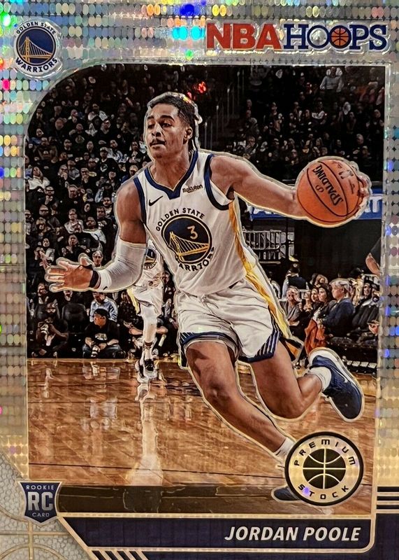 Jordan Poole 2019 Hoops Premium Stock #223 Pulsar Rookie PSA 10