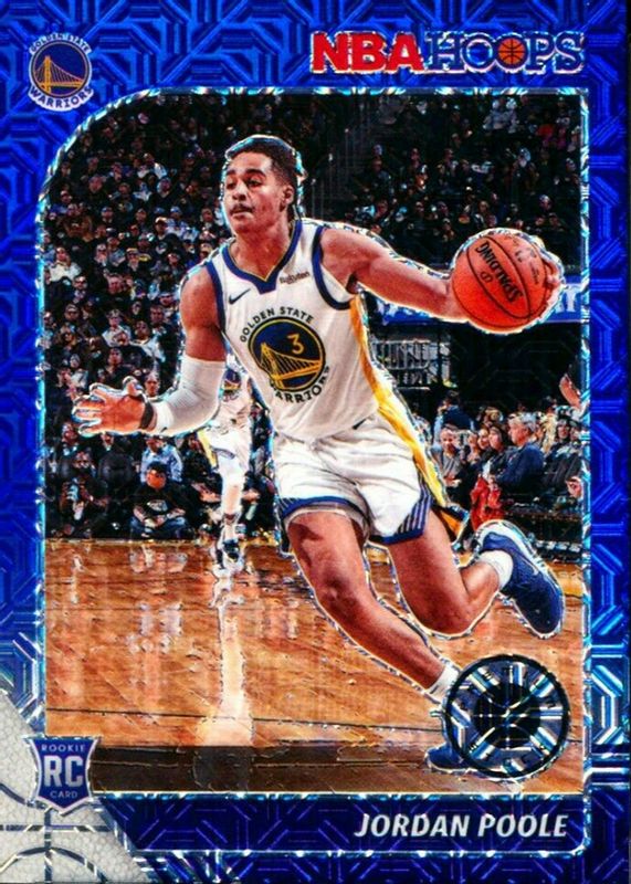 Jordan Poole 2019 Hoops Premium Stock #223 Blue Mojo /99 Rookie BGS 9.5