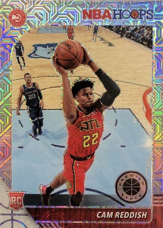 Cam Reddish 2019 Hoops Premium Stock #207 Silver Mojo Rookie RAW