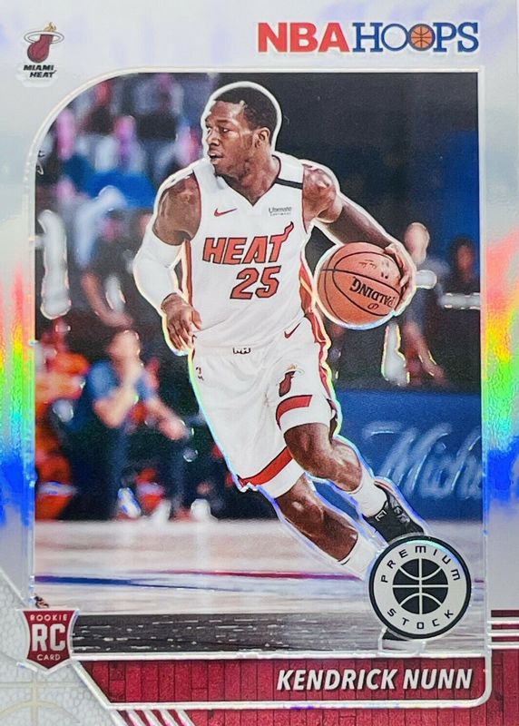 Kendrick Nunn 2019 Hoops Premium Stock #250 Silver Rookie SGC 10