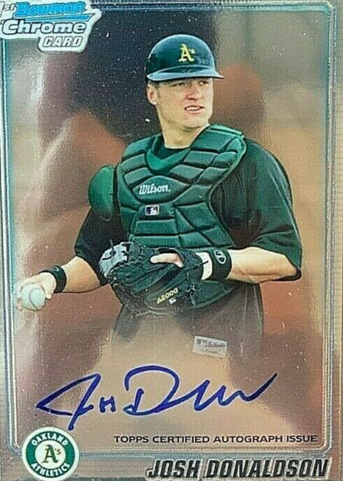 Josh Donaldson 2010 Bowman Chrome #BCP113 Prospect Auto