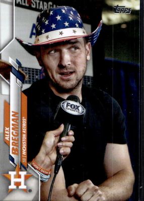 2020 Topps Update #U-64 SP Variation (Flag Hat)