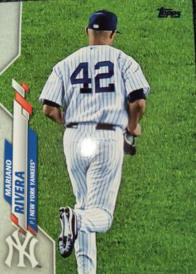 2020 Topps Update #U-154 SSP Variation (Back of Jersey)