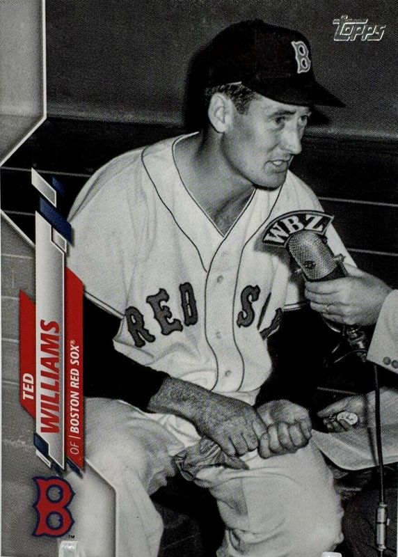 Ted Williams 2020 Topps Update #U-271 SSP Variation (Interview) RAW