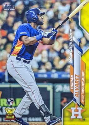 2020 Topps Update #U-300 Rookie Debut - Yellow