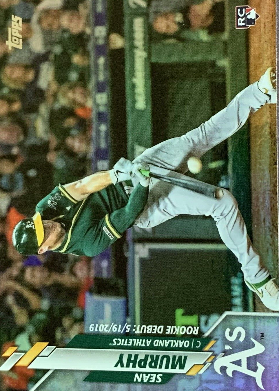 その他 Sean Murphy Auto Bowman Chrome Gold 2019 Bowman Chrome Scouts Top 100 Gold Refractor #BTP50 Sean