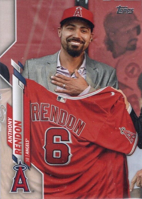 Anthony Rendon 2020 Topps Update #U-200 SP Variation (Suit) PSA 10