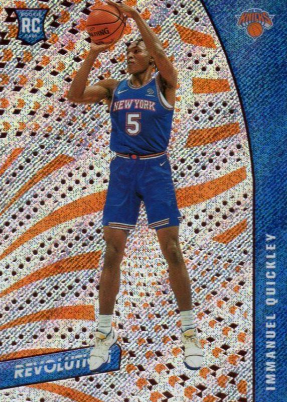 Immanuel Quickley 2020 Revolution #115 Base Rookie RAW