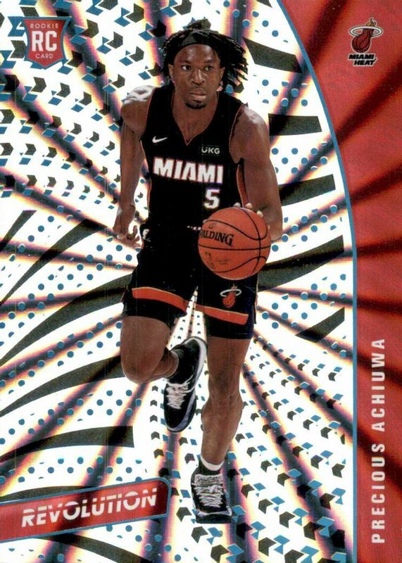 Precious Achiuwa 2020 Revolution #123 Sunburst /75 Rookie PSA 10