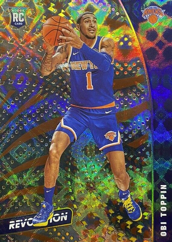 One for the PCObi Toppin Prizm Orange Wave rookie /60. Team color! :  r/basketballcards