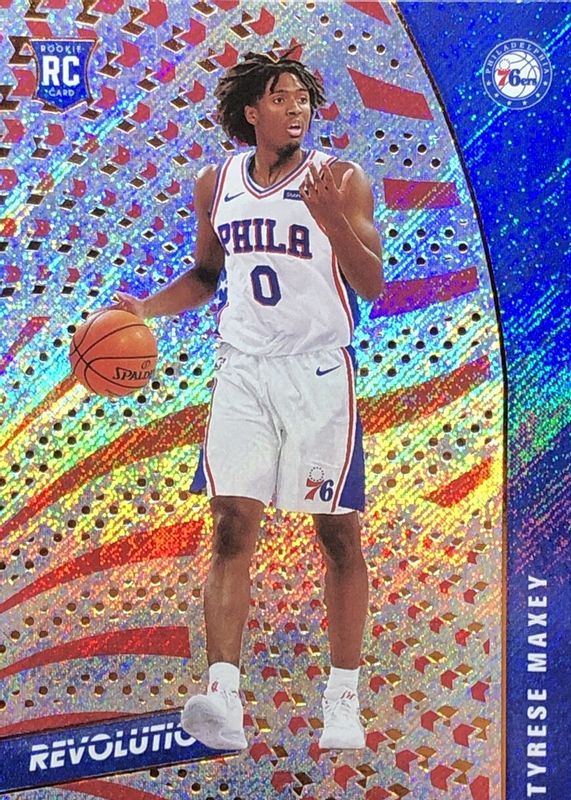 Tyrese Maxey 2020 Revolution #148 Astro Rookie SGC 10