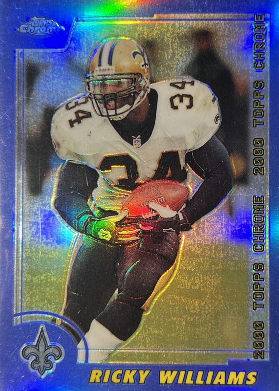 Ricky Williams 2000 Topps Chrome #26 Refractor BGS 9