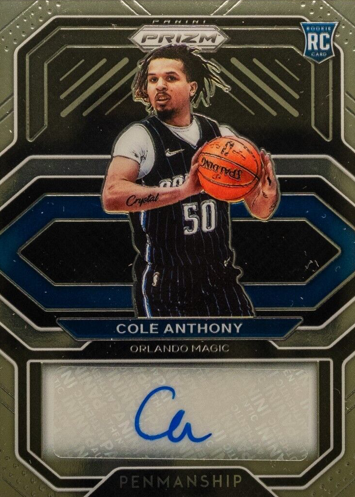 Cole Anthony 2020 Prizm #RP-CAN Rookie Penmanship Price Guide - Sports Card  Investor