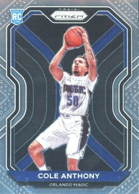 Cole Anthony 2020 Prizm Draft Picks #D3 Downtown /(SSP