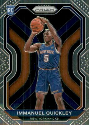 Immanuel Quickley Prizm RC Auto ルーキー NBA Immanuel Quickley Prizm RC Auto ルーキー NBA