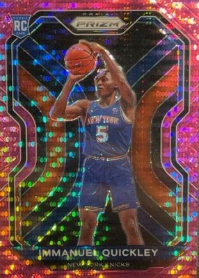Immanuel Quickley Prizm RC Auto ルーキー NBA Immanuel Quickley Prizm RC Auto ルーキー NBA
