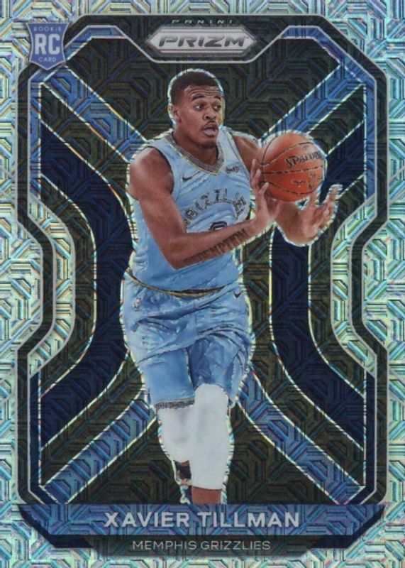 Xavier Tillman 2020 Prizm #299 Mojo /25 Rookie PSA 10