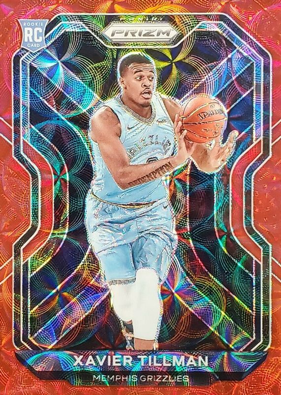 Xavier Tillman 2020 Prizm #299 Choice Red /88 Rookie PSA 10