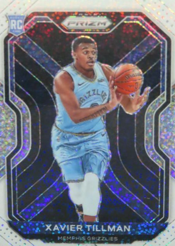 Xavier Tillman 2020 Prizm #299 White Sparkle /(SSP) Rookie SGC 10