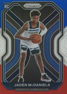 Jaden McDaniels 2020 Contenders #144 Rookie Ticket Auto