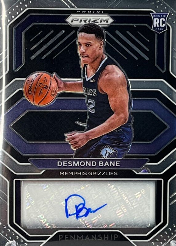 Desmond Bane 2020 Prizm #RP-DBN Rookie Penmanship Rookie PSA 10