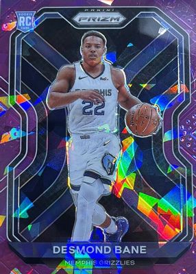 Desmond Bane RC rookie auto jersey /99シリ Desmond Bane 2020 National Treasures #147 Rookie Patch Auto