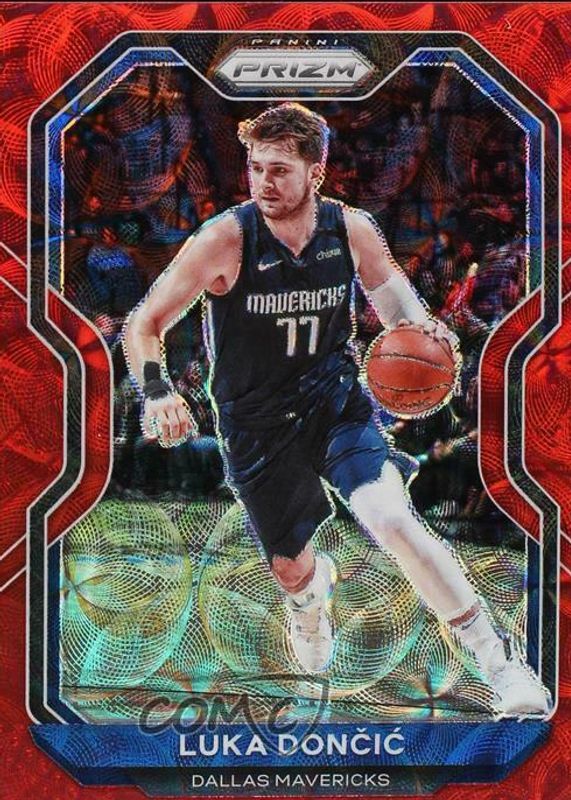 Luka Doncic 2020 Prizm #32 Choice Red /88 PSA 10