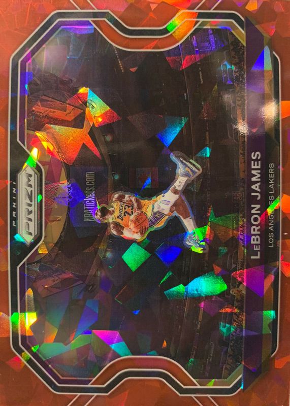 LeBron James 2020 Prizm #1 Red Ice BGS 9.5