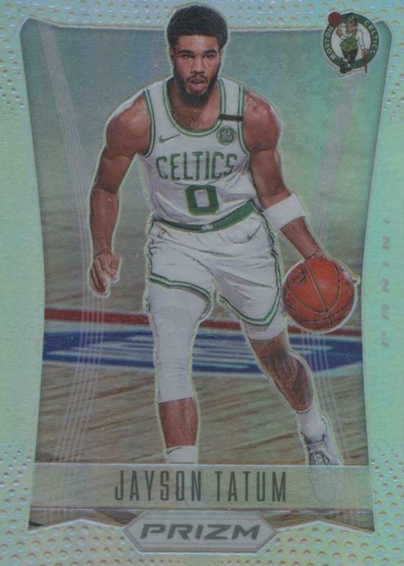 Jayson Tatum 2020 Prizm #9 Flashback - Silver PSA 10