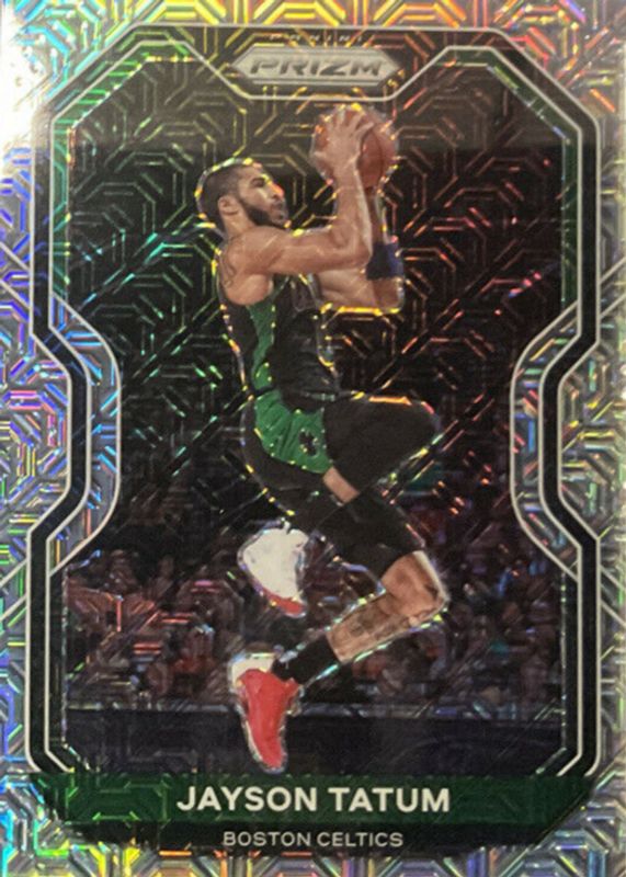 Jayson Tatum 2020 Prizm #119 Mojo /25 RAW