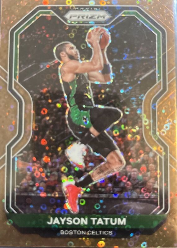 Jayson Tatum 2020 Prizm #119 Fast Break Bronze /20 SGC 9.5