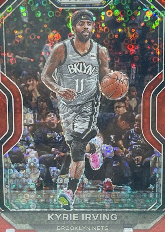 Kyrie Irving 2020 Prizm #139 Fast Break Red /125 RAW