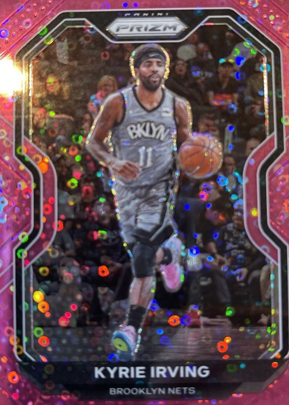 Kyrie Irving 2020 Prizm #139 Fast Break Pink /50 RAW