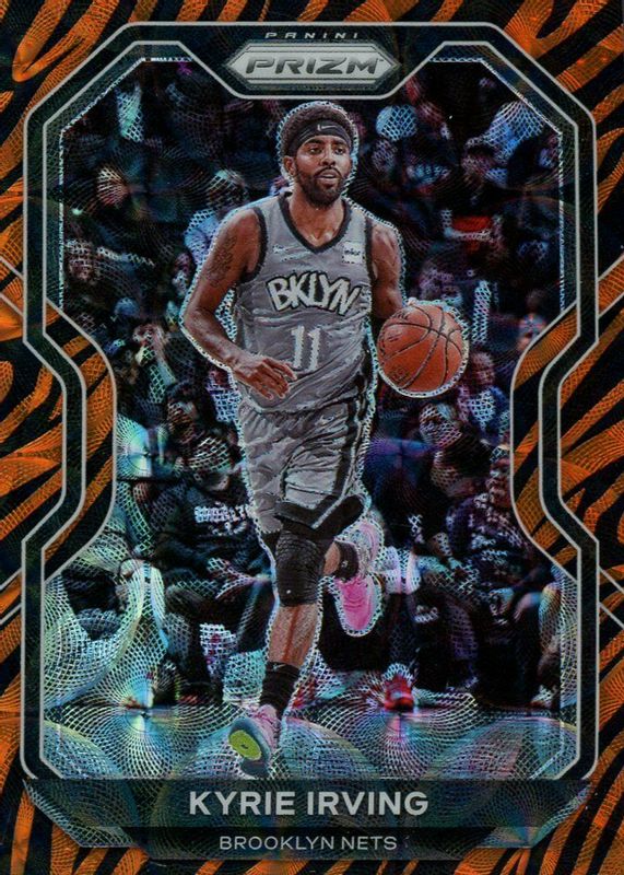 Kyrie Irving 2020 Prizm #139 Choice Tiger Stripe /(SSP) RAW