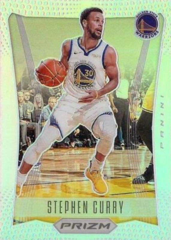 Stephen Curry 2020 Prizm #10 Flashback - Silver PSA 10