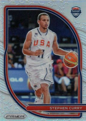 2020 Prizm #10 USA Basketball - Silver