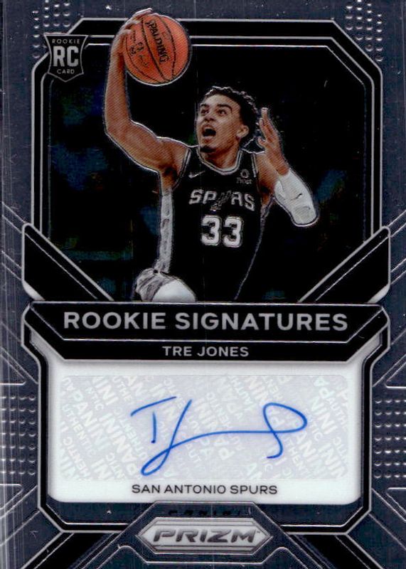 Tre Jones 2020 Prizm #RS-TJN Rookie Signatures PSA 10 Price Guide ...