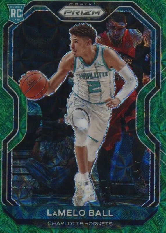 LaMelo Ball 2020 Prizm #278 Choice Green /8 Rookie RAW