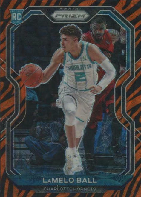 LaMelo Ball 2020 Prizm #278 Choice Tiger Stripe /(SSP) Price Guide