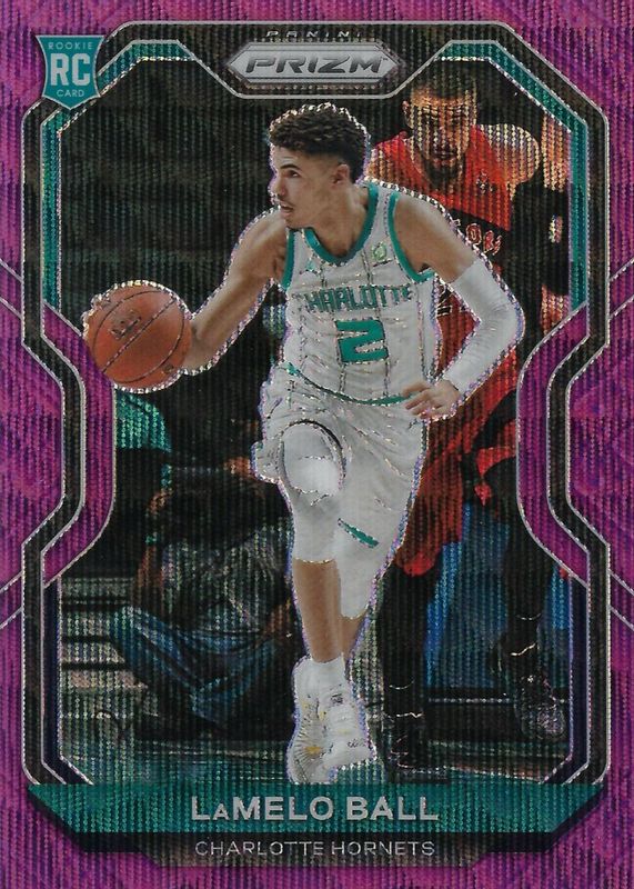 LaMelo Ball 2020 Prizm #278 Purple Wave Rookie BGS 9.5