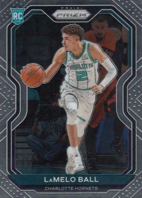 LaMelo Ball Charlotte Hornets Autographed 2020-21 Panini Prizm #278 Beckett  Fanatics Witnessed Authenticated 10 Rookie Card