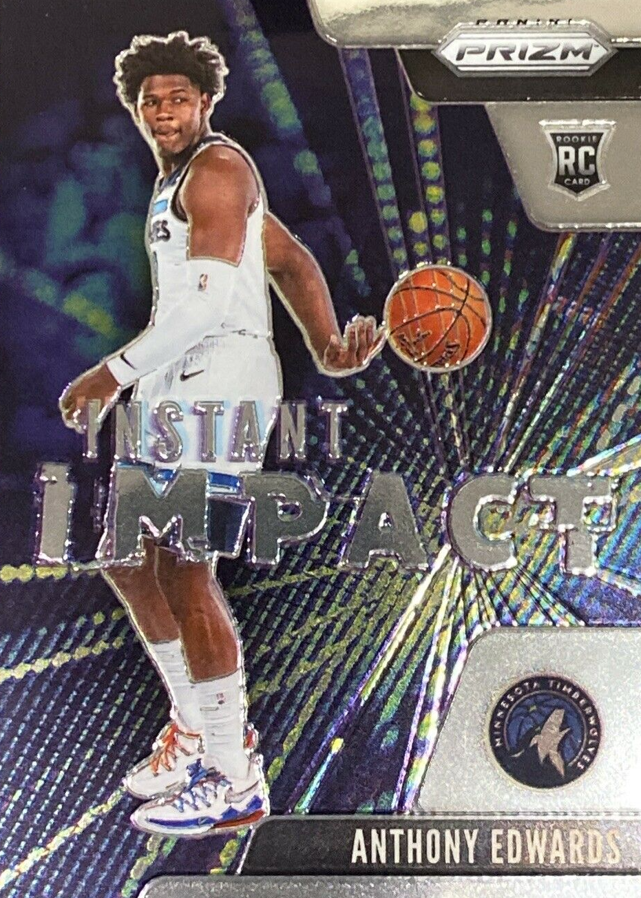 Anthony Edwards 2020 Prizm #1 Instant Impact Price Guide - Sports 