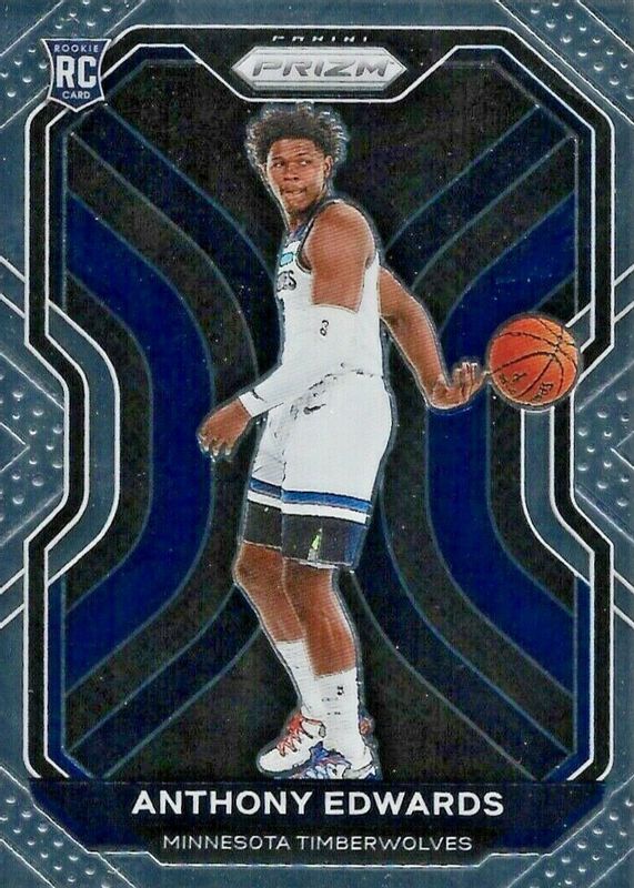 Anthony Edwards 2020 Prizm #258 Base Rookie SGC 10