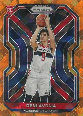 2020 Prizm #290 Orange Ice