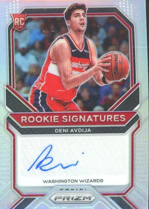 Deni Avdija 2020 Prizm #RS-DAV Rookie Signatures - Silver Rookie PSA 10